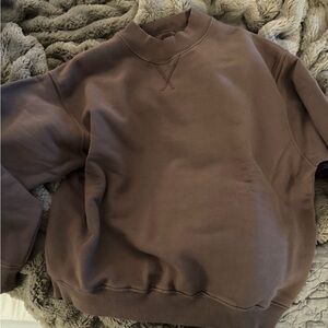 Daily Drills Chocolate Brown Sweatshirt